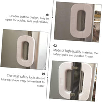 🔒🧊 Fridge Safety Lock – Childproof Refrigerator & Cabinet Lock (1pc)