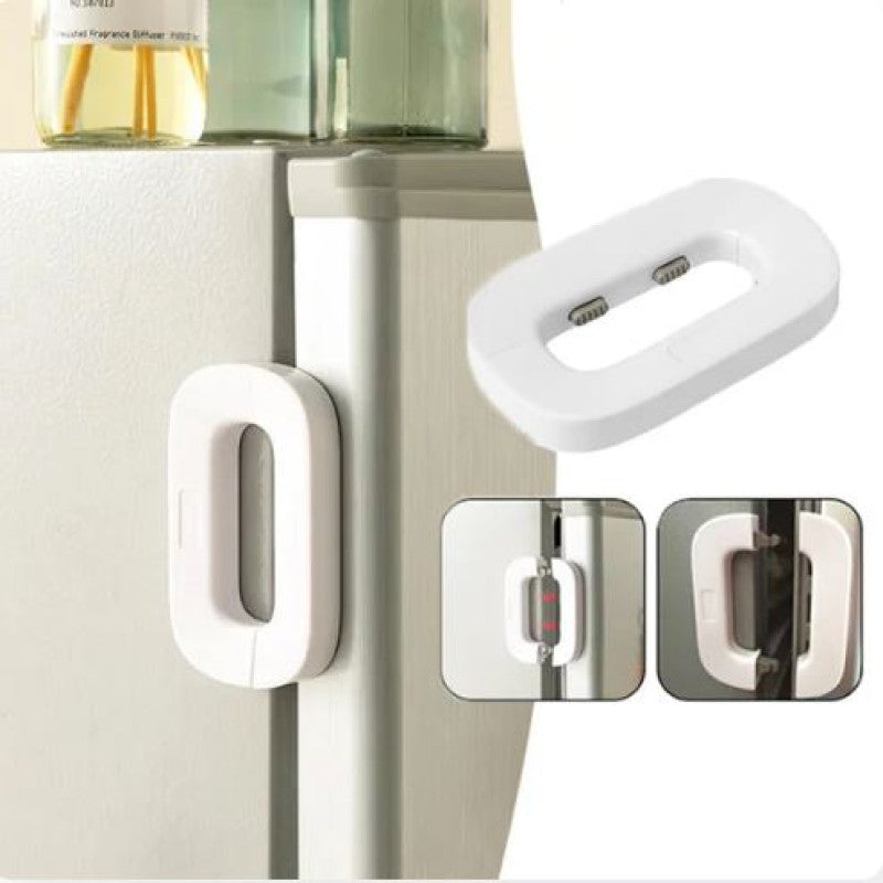 🔒🧊 Fridge Safety Lock – Childproof Refrigerator & Cabinet Lock (1pc)