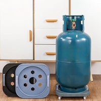 🚚 Multi-Purpose Rolling Trolley Stand – For Gas Cylinder, Plant Pots & Home Use