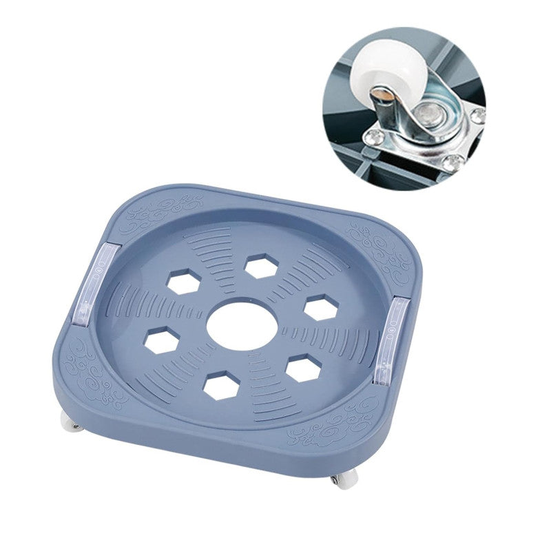 🚚 Multi-Purpose Rolling Trolley Stand – For Gas Cylinder, Plant Pots & Home Use