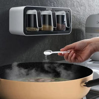 🧂🏡 ECOCO Wall Hanging Spice Organizer – Multi-Layer Kitchen Storage Rack