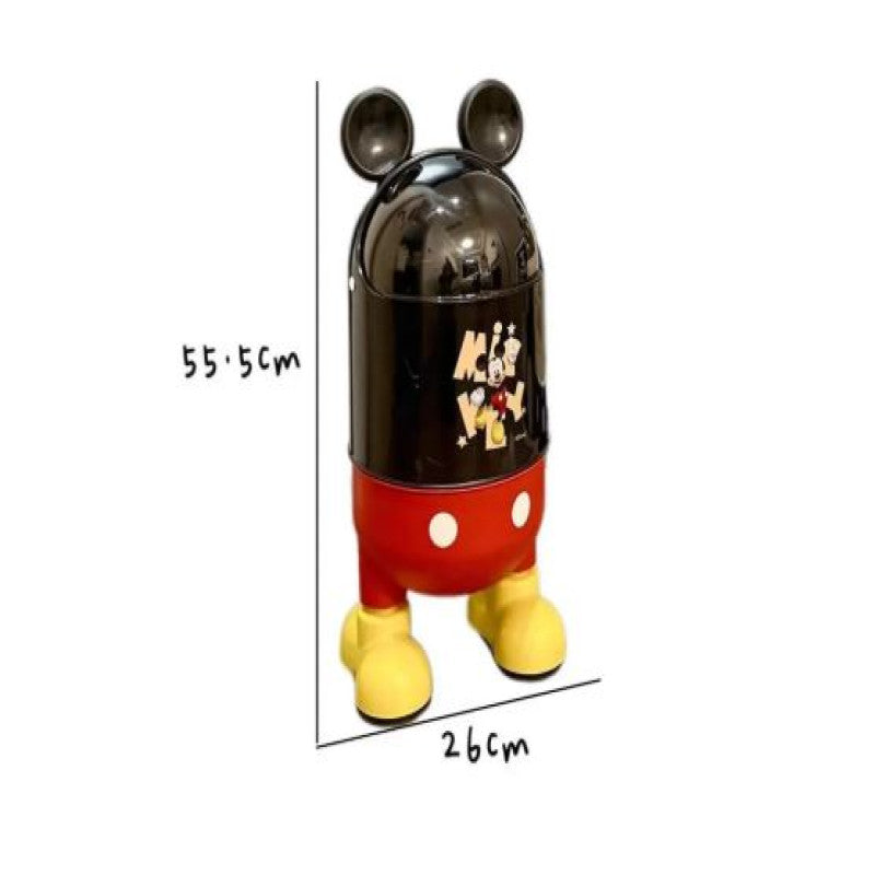 ✨🏠 Mickey Mouse Mini Trash Bin – Cute Kitchen & Desk Storage Can