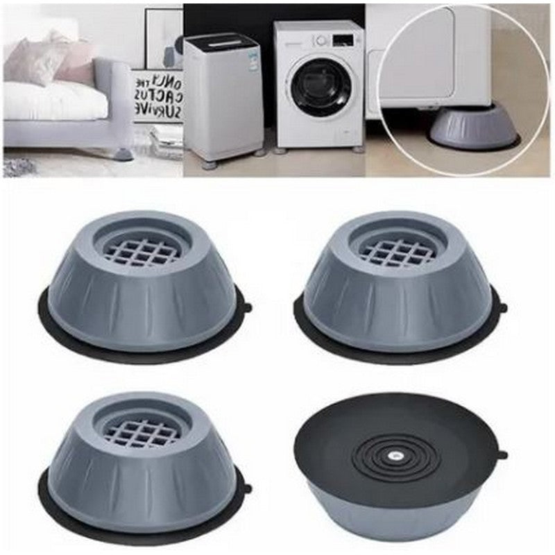 🧺 Washing Machine Anti-Vibration Pads – 4Pcs Shock & Noise Absorbing Rubber Feet 🌀