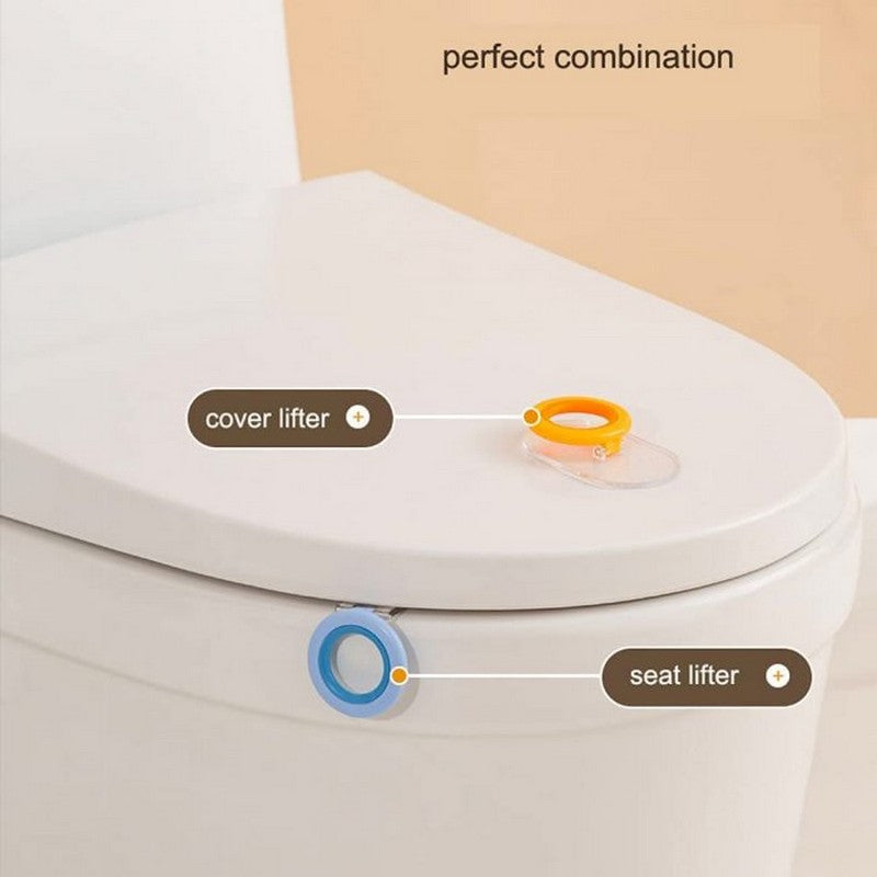 🚽 (Pack of 2) Toilet Seat Handle Lifter