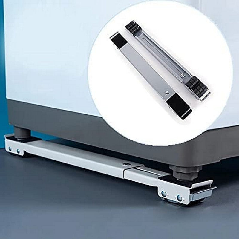 ✨ Adjustable Appliance Trolley – Movable Base with Rollers