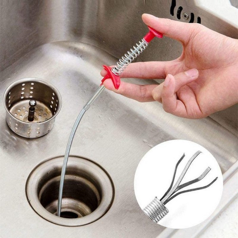 🪠 Sink Cleaning Claw Tool – Large Size Hair & Clog Remover for Kitchen & Bathroom Drains 💧