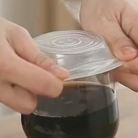 🥣 Pack of 6 Silicone Stretch Lids – Reusable Food Covers for Bowls, Dishes & Pans 🌿