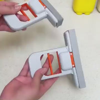 🧽 Foldable Desktop Mini Sponge Mop – Self-Squeezing Wet & Dry Mop for Kitchen & Bathroom ✨